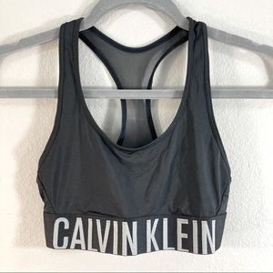 Calvin Klein Mesh Back Sport Bra